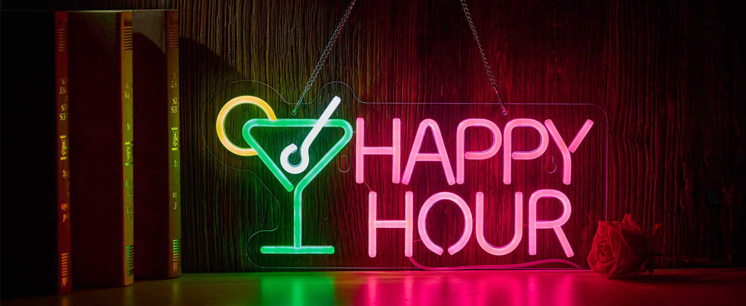ネオンサイン　ALWAYSHAPPYHOUR BAR アメリカン雑貨　インテリア 91-IqKQkKaL.jpg