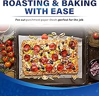 Vista 5 de Paterson Paper - Hojas de papel pergamino reutilizables con revestimiento de quilon blanco de 12 x 16 pulgadas, 1000/caja, 425F, antiadherente/a