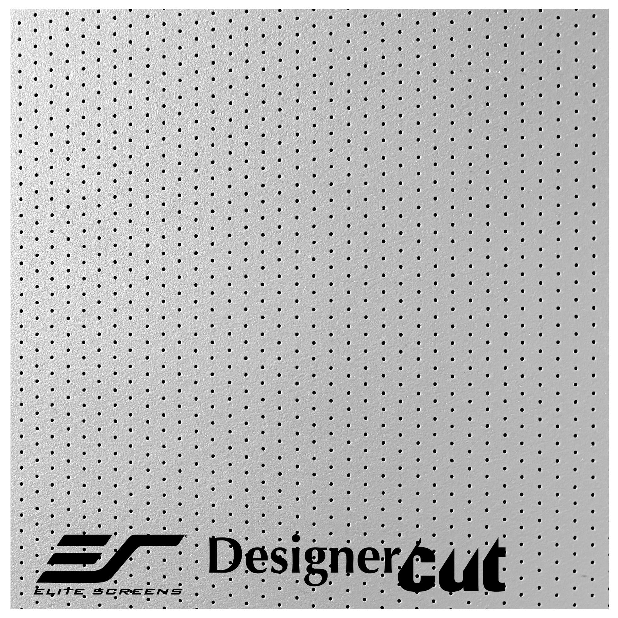 Elite Screens Designer Cut 139" 16:9/151" 4:3, 8K 4K Ultra HD Acoustic Transparent Ambient Light Rejecting DIY Raw Projector Screen Material, ISF