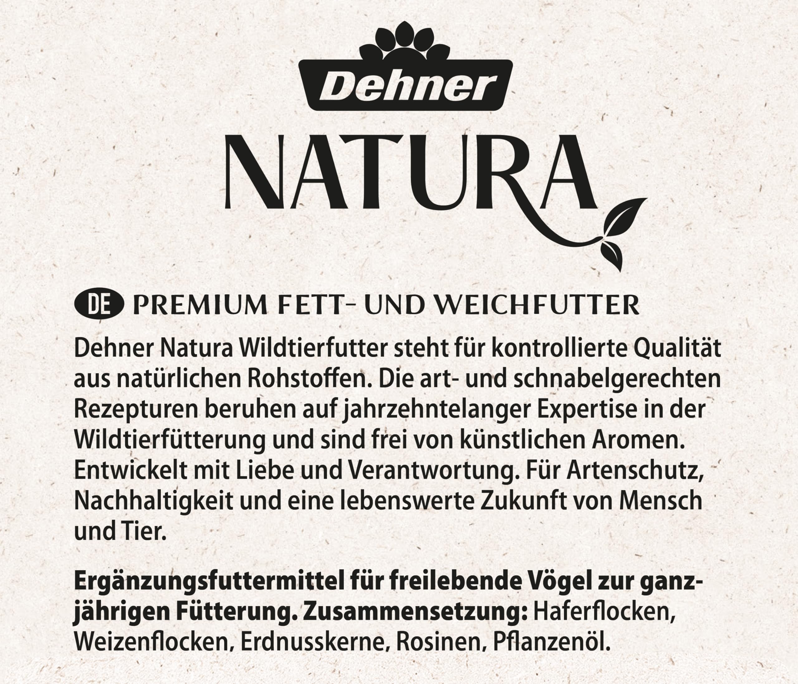 Dehner Natura Premium - Comida para Aves Silvestres (5 kg)