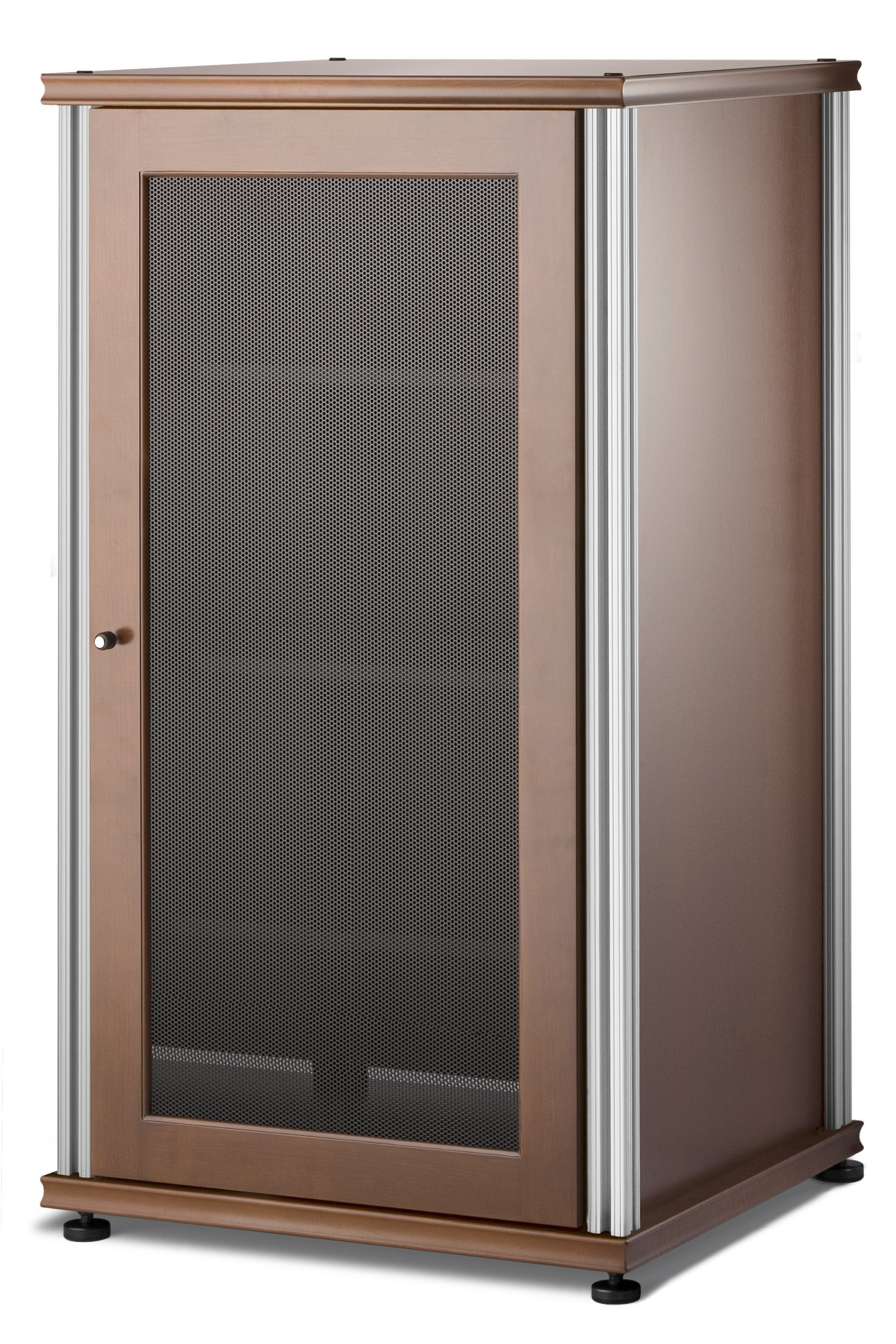 Salamander Synergy 402 A/V Component Cabinet (Cherry/Aluminum)