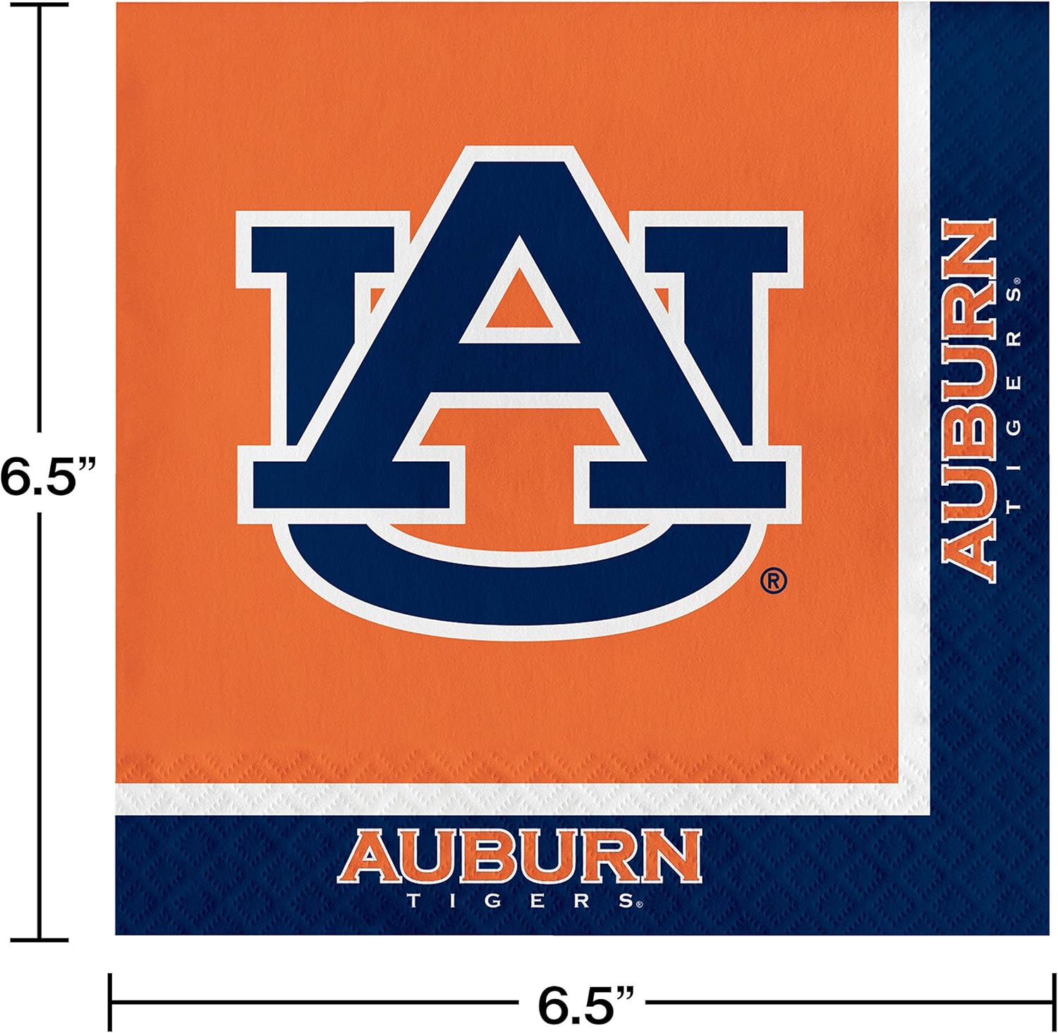 Trendware Auburn University Napkins, 60 Count