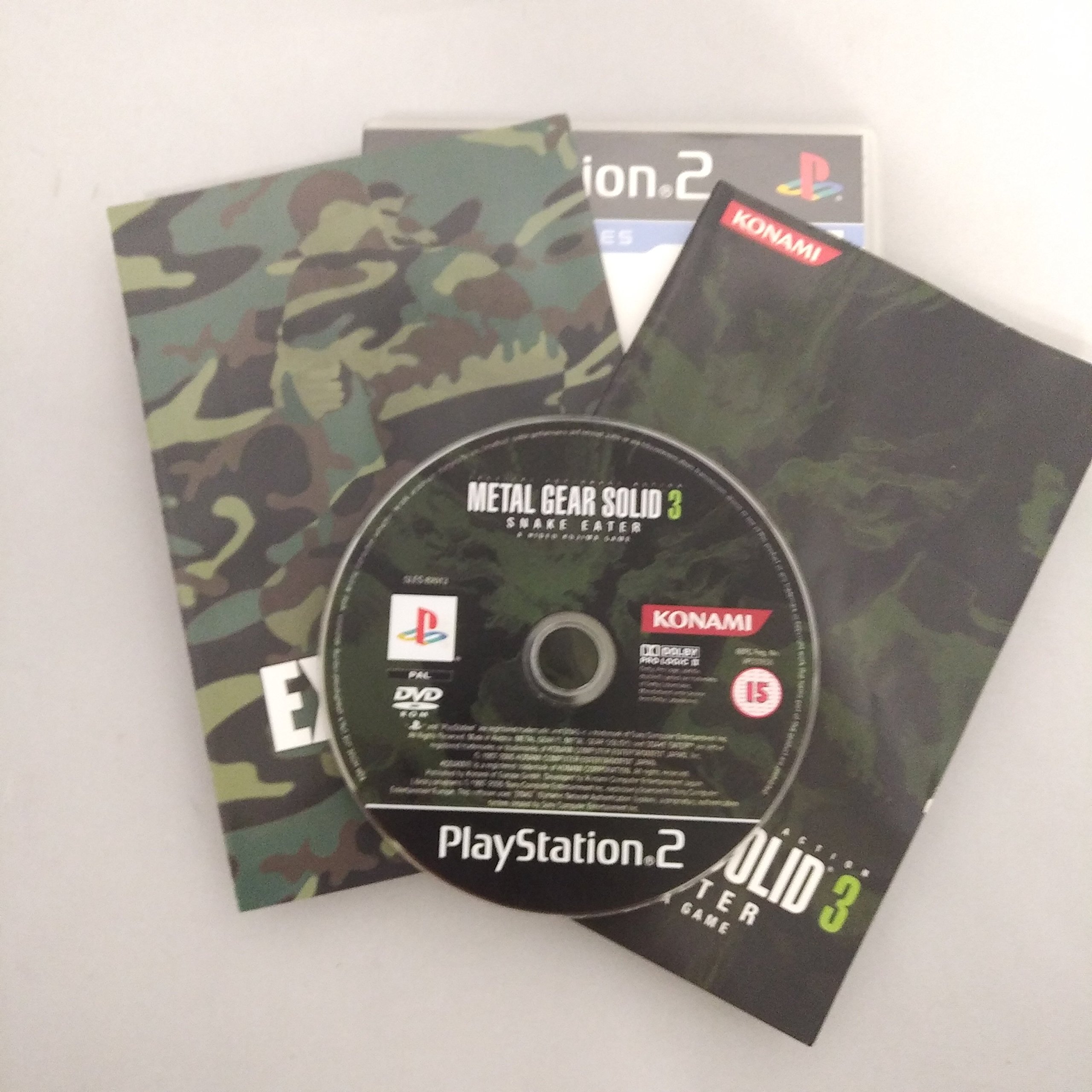 [Import Anglików]Metal Gear Solid 3 Snake Eater Game PS2