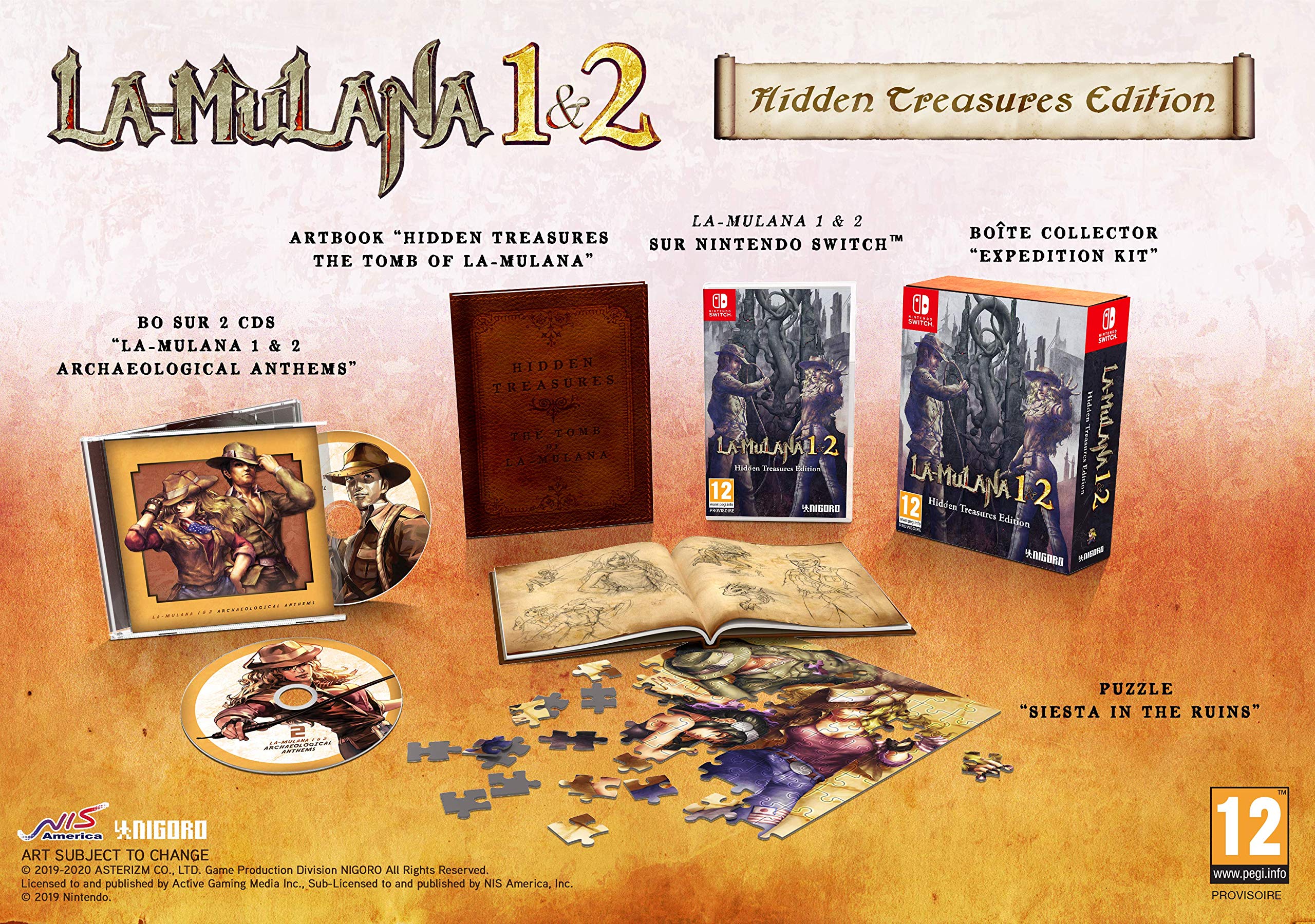 Nintendo Switch LA-MULANA 1 & 2 (Nintendo Switch) La - Mulana 1 & 2 Hidden Treasures Edition : Amazon.fr: Jeux vidéo