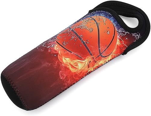 Miniatura 3 de Bolsa de almuerzo de neopreno, bolsa de almuerzo gruesa aislada para mujeres, hombres y niños, incluye soporte para botella de agua para aperitivos