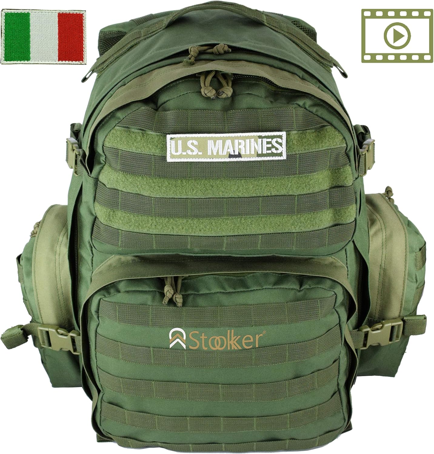 zaino tattico per uomini 50l