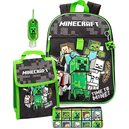 minecraft zombie backpack