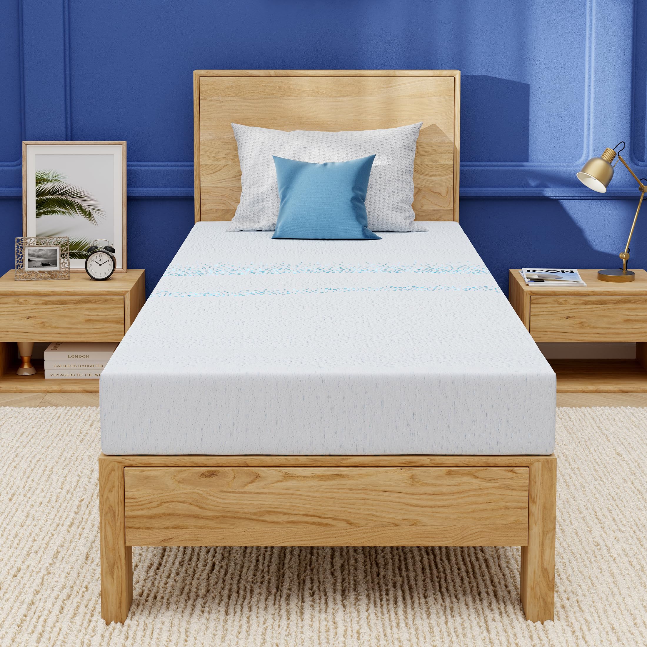 EGOHOME 6 Inch Twin Mattress for Kids