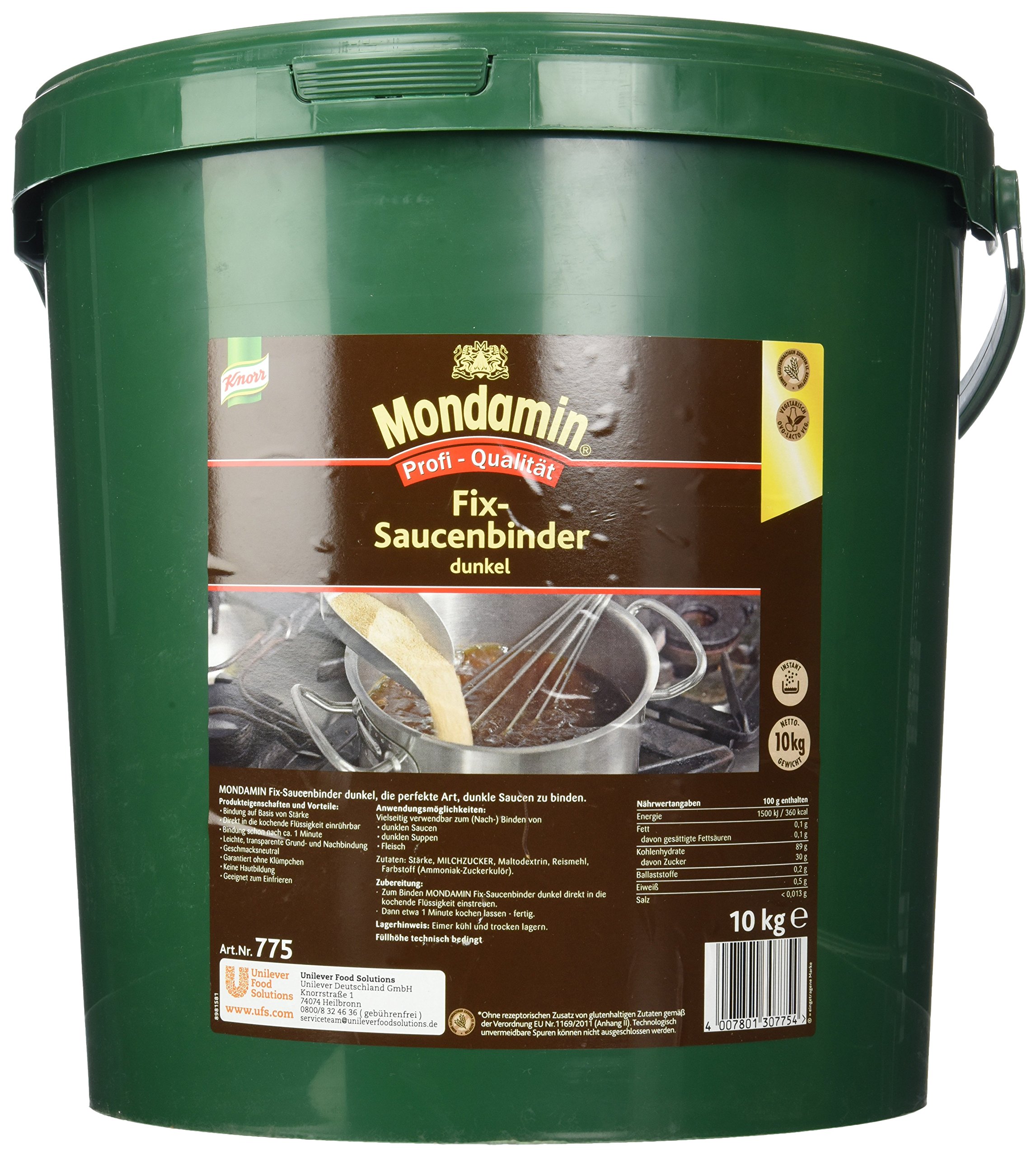 Mondamin Fix-Soßenbinder dunkel 10 kg, 1er Pack (1 x 10 kg)