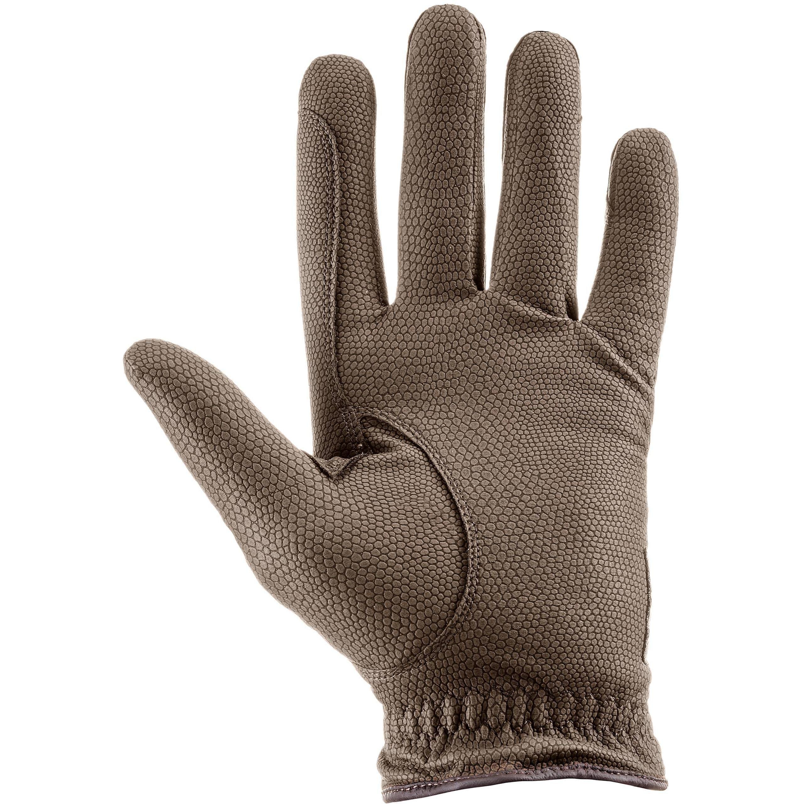 uvex sportstyle winter - rozciągliwe rękawiczki jeździeckie unisex - znakomity chwyt i trwałość - izolacja Thinsulate - brown - 5