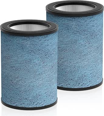 Slirceods Filtro Di Ricambio H13 Per Purificatori D'Aria Shark Serie HP200, HP300, HC500, UA505 (HE2FKBAS)