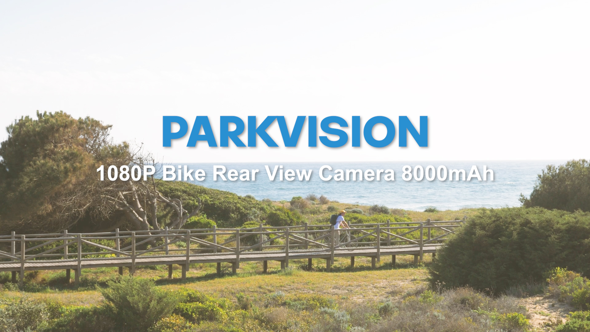 Amazon.co.jp: PARKVISION 自転車ミラー 自転車背面 カメラ 4.3インチ