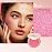 Oulac Pink Luminisers Powdery Blusher for Cheeks Face Glow,Brighten Skin As Highlighter Makeup, Shimmer Blusher,Buildable and Vegan Cosmetics,4.8g F11 Heat On