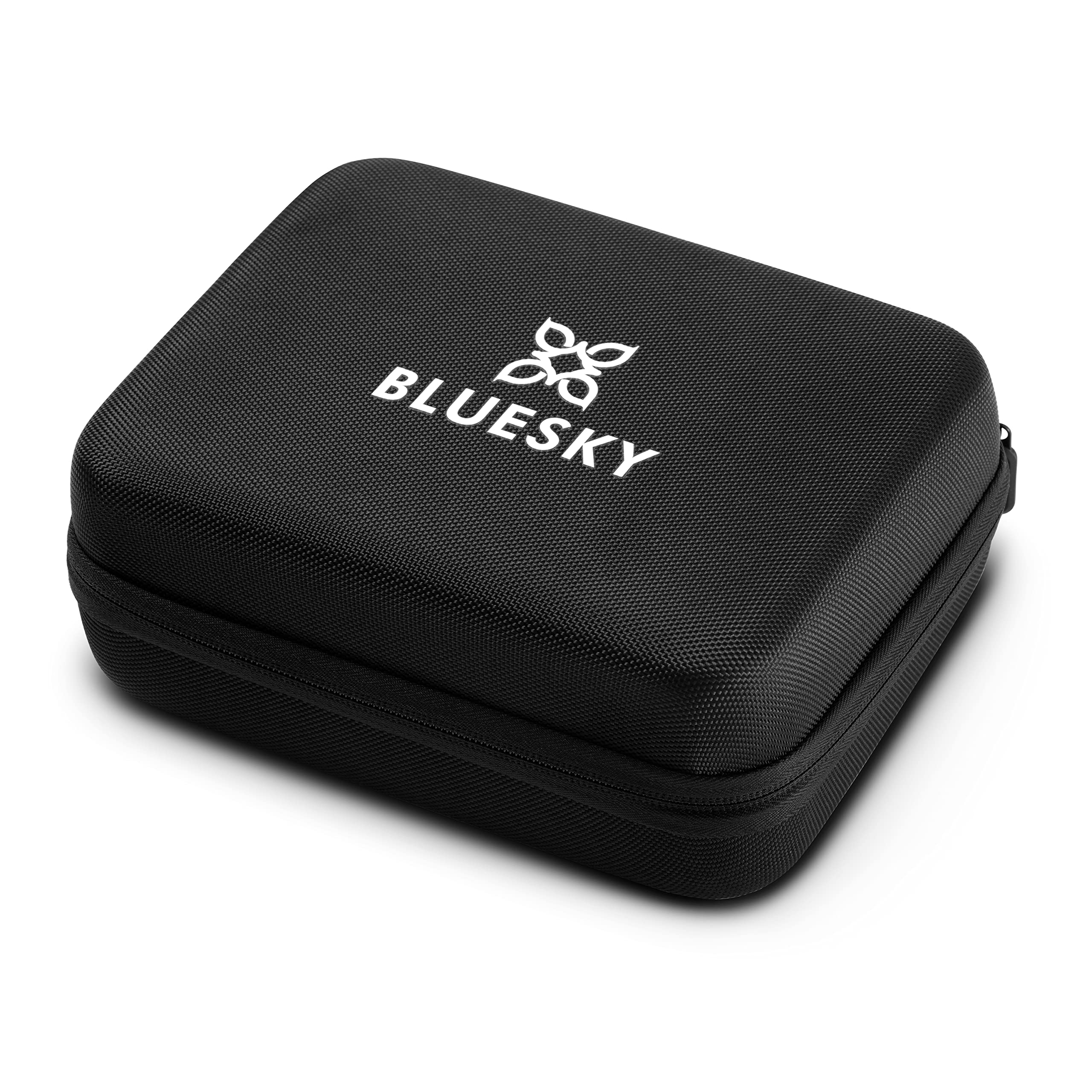 BLUESKY Mini UV Gel Travel Set mit LED-Lampe, Reinigungstüchern, Nagelfeile und -buffer, Überlack, Unterlack und den 3 Farben (BLUESKY Mini Starter Set)