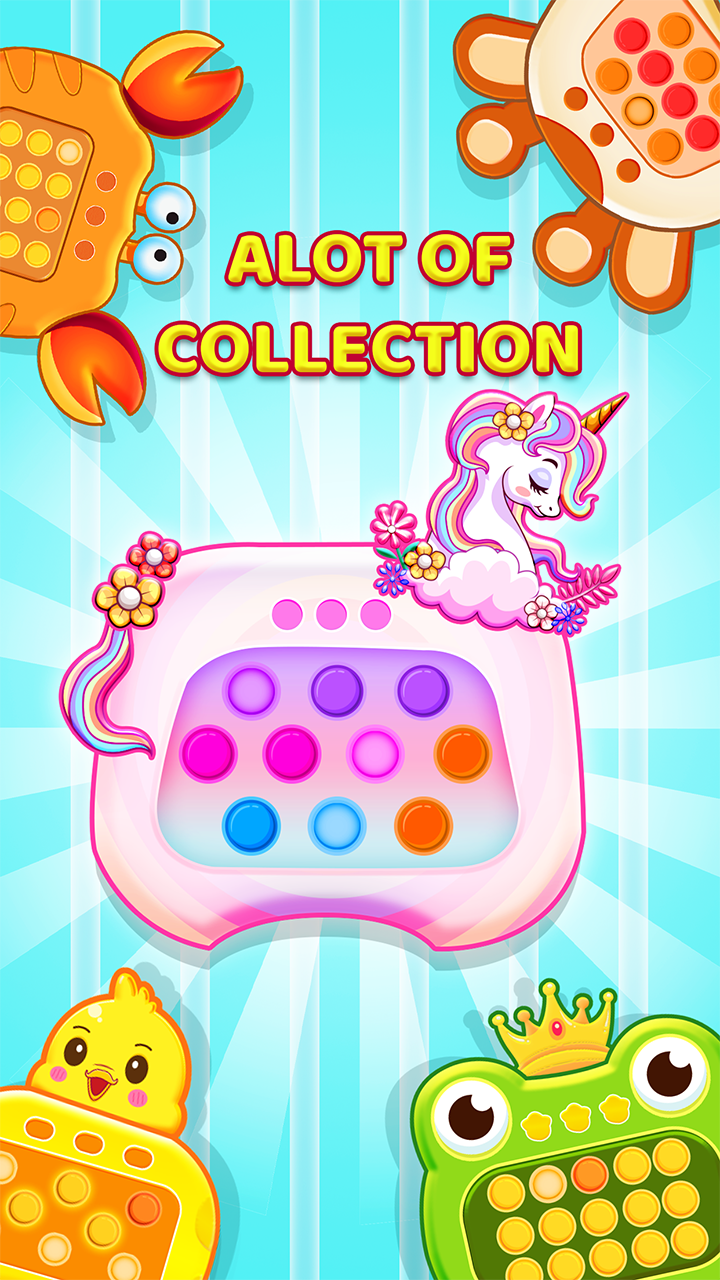 Antistress Pop It Machine Toy | Satisfying Fidget Toys ASMR Games ...