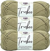 Vista 19 de (1 Madeja) Lion Brand Yarn Truboo Yarn, Aguamarina