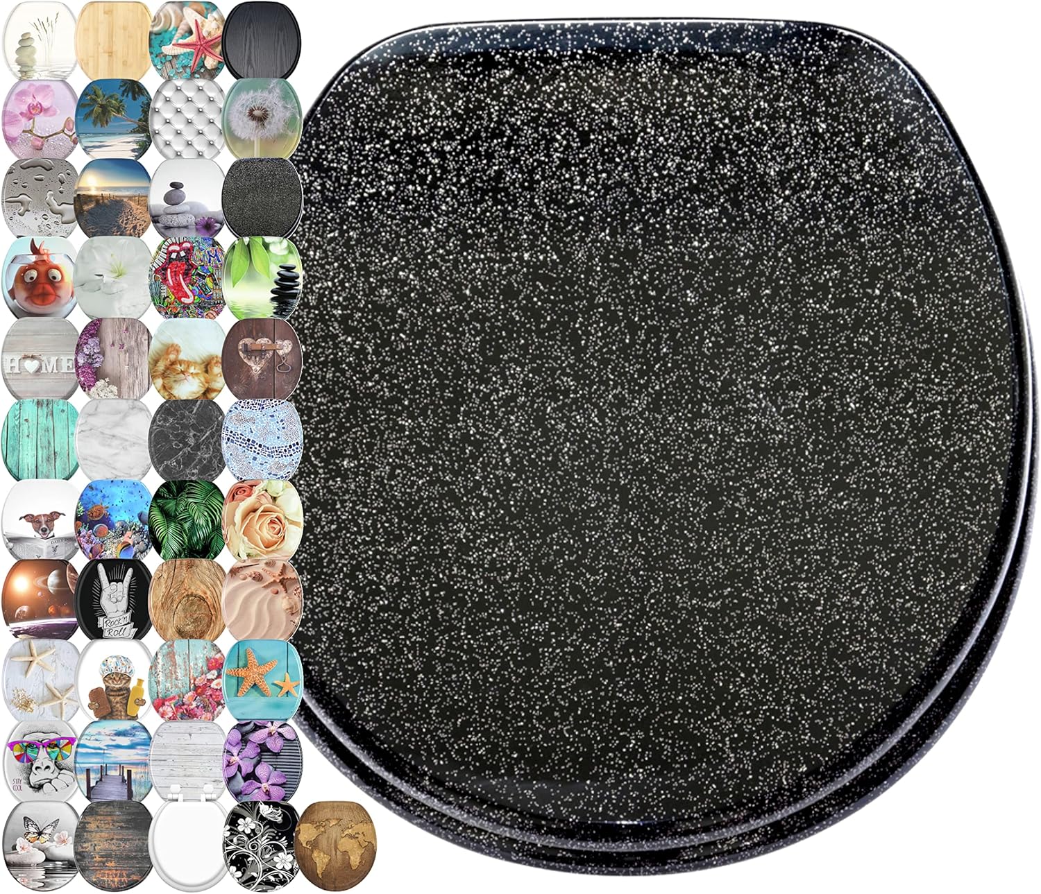 Sanilo Round Toilet Seat, Wide Choice of Slow Close Toilet Seats