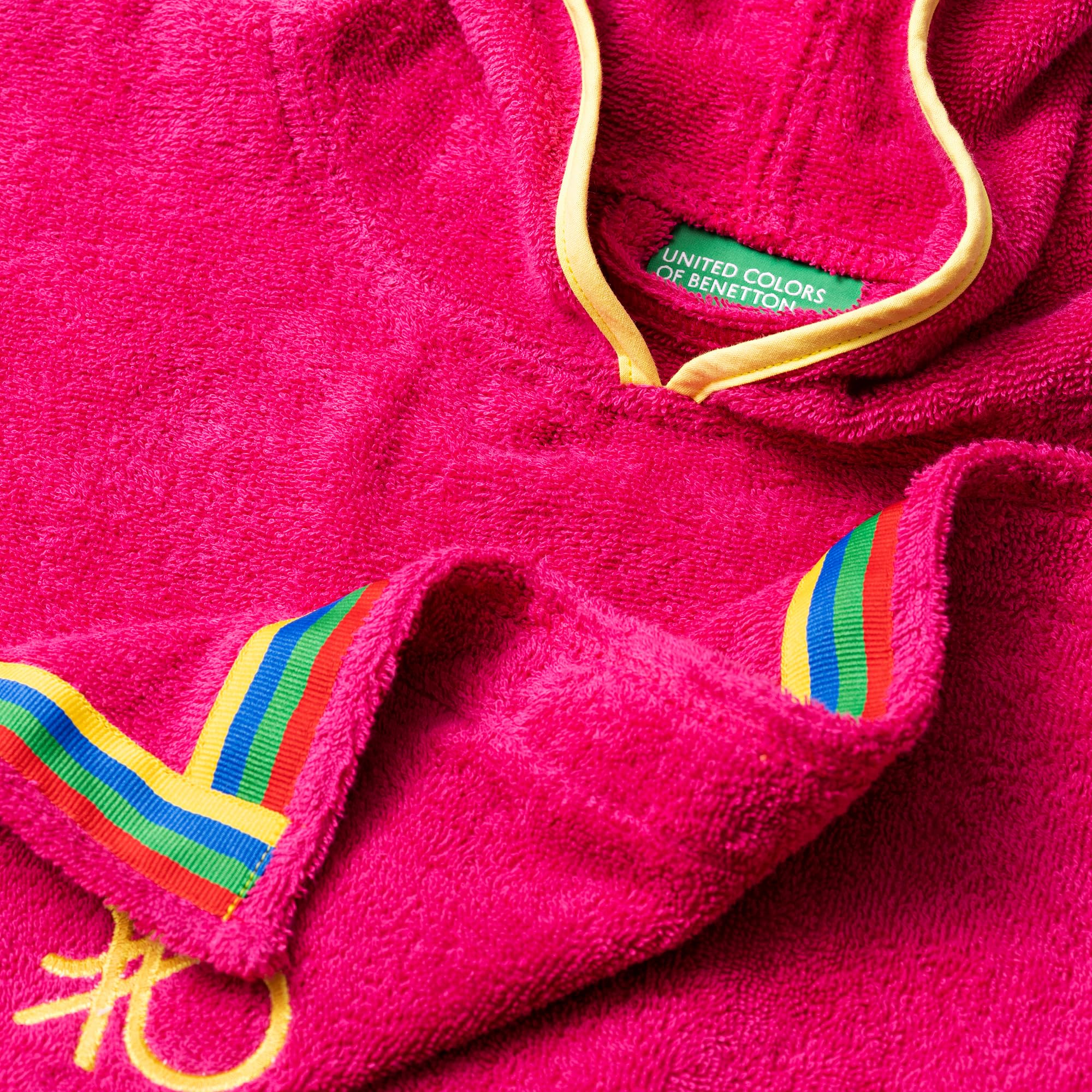United Colors of Benetton Albornoz Poncho Infantil Niños