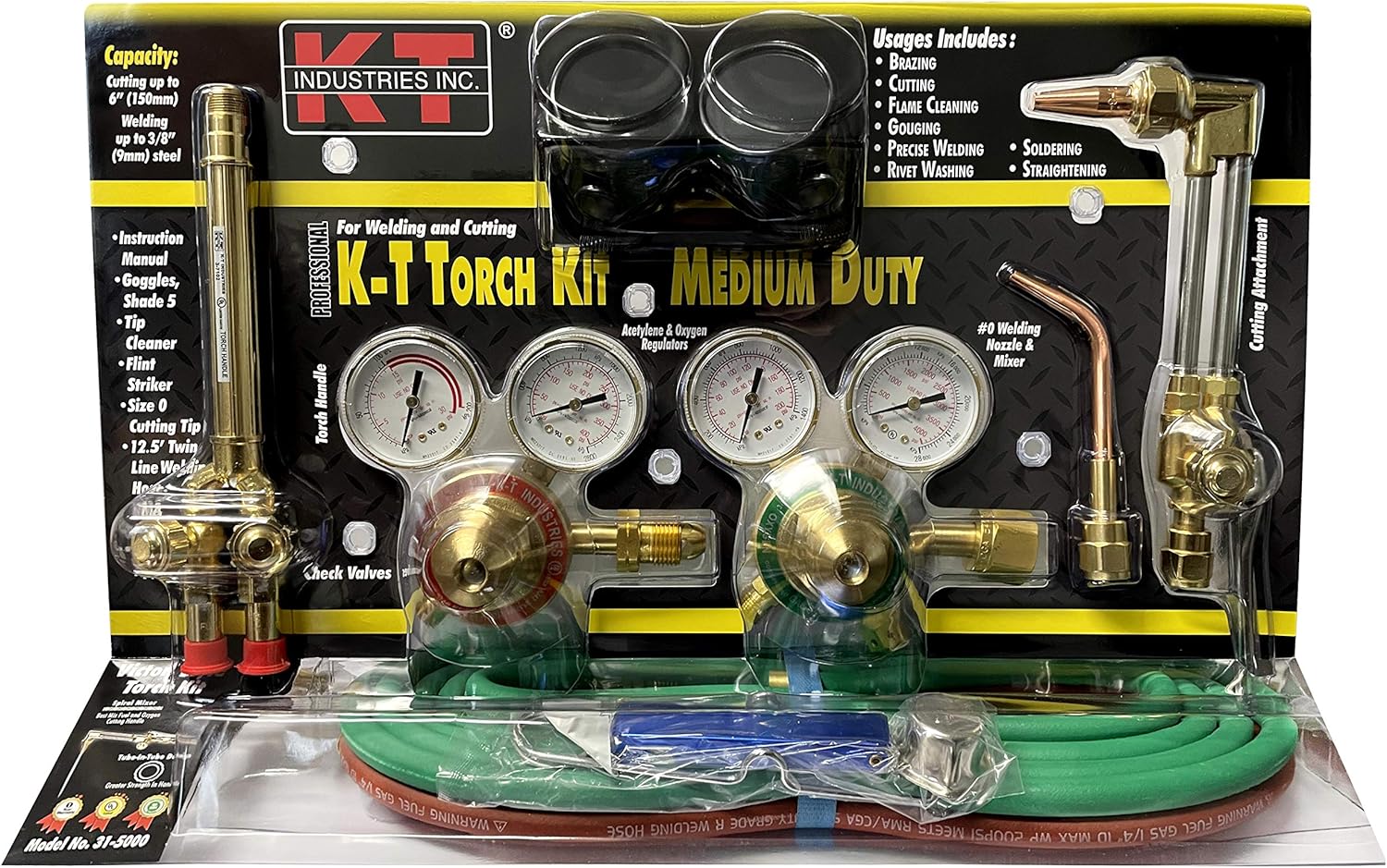 Amazon.co.jp KT Industries 315000 Victor Style Medium Duty Torch Kit