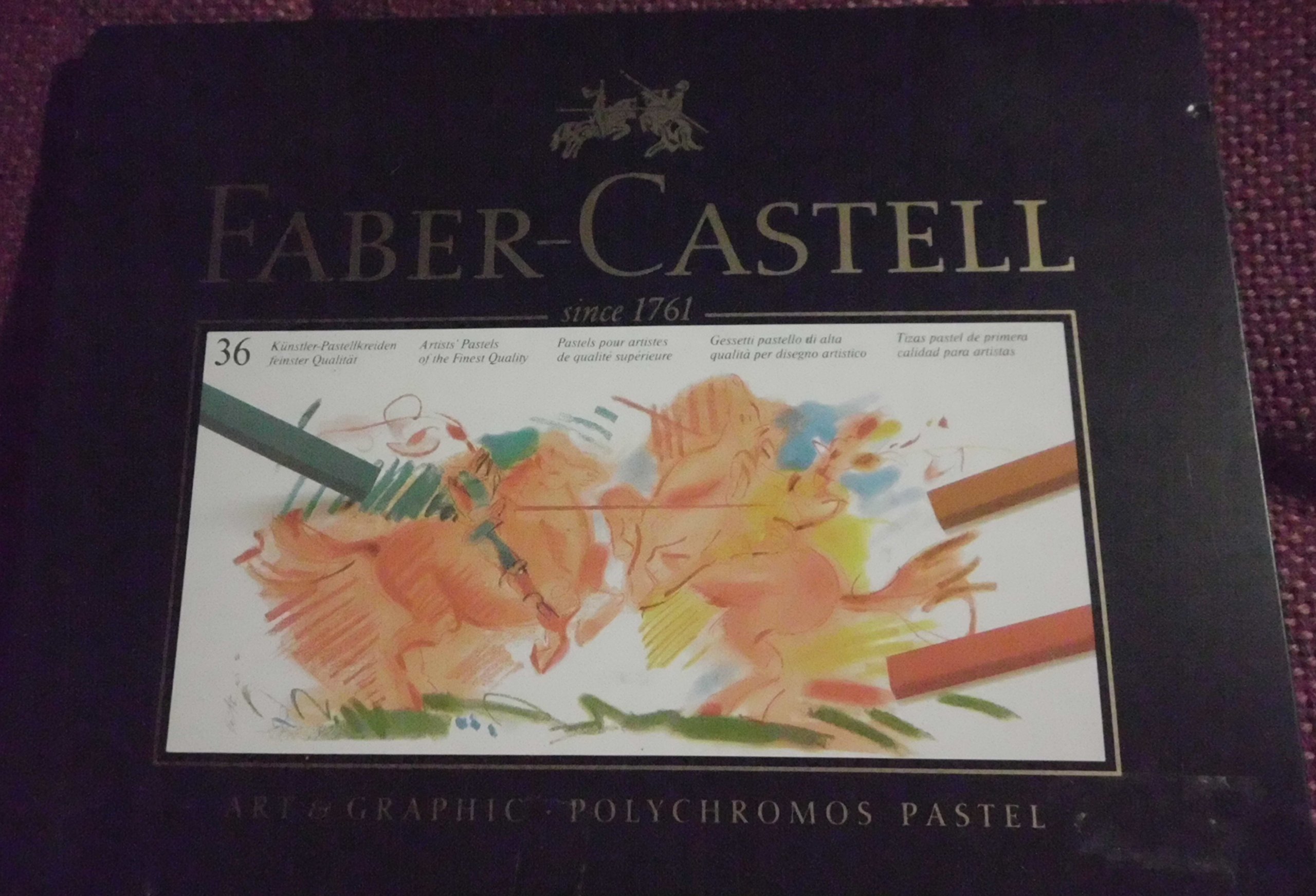 Faber-Castell Polychromos Artists Pastels Set - 12, 24 or 36-36