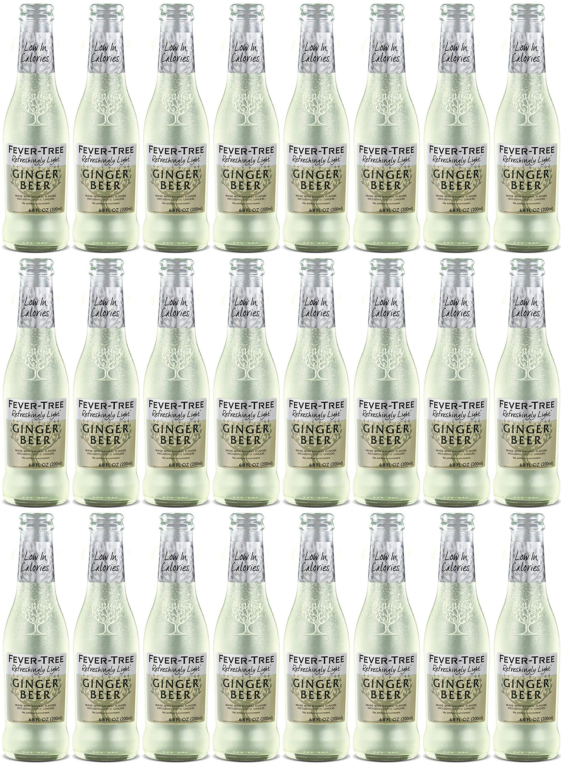 Fever - Tree, Refreshingly Light, Ginger Beer, Pack 0f 24
