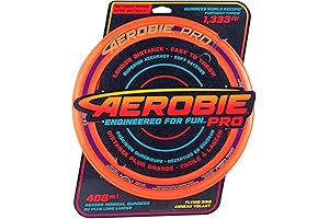Pro Ring Outdoor 14-Inch Orange Frisbee Disc
