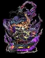 【さっつ】LAST SLEEP STUDIO ゾロvsカイドウ sサイズ Last Sleep One Piece Roronoa Zoro vs Dragon Kaido Resin