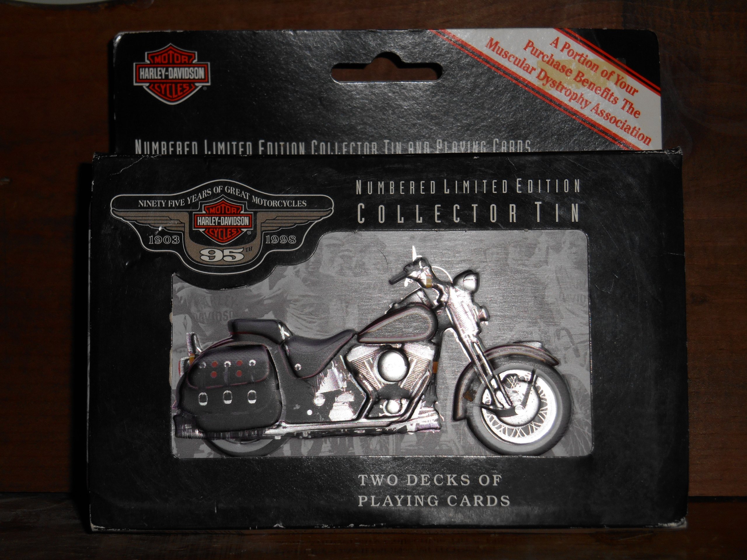 harley davidson limited edition playing cards Lenticular 3D Cards main image 0