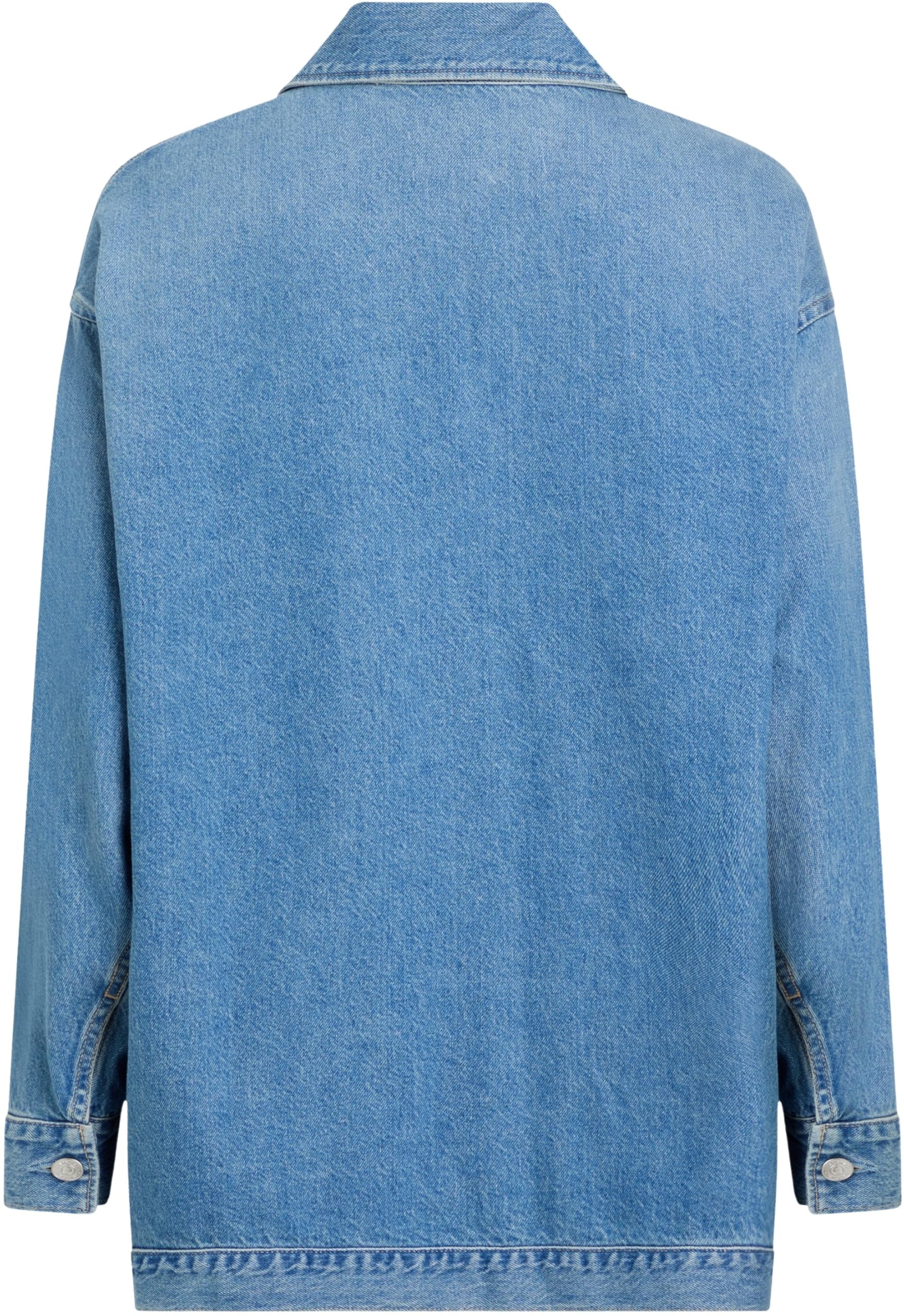 Calvin Klein Cazadora vaquera Mujer Denim Overshirt Oversized