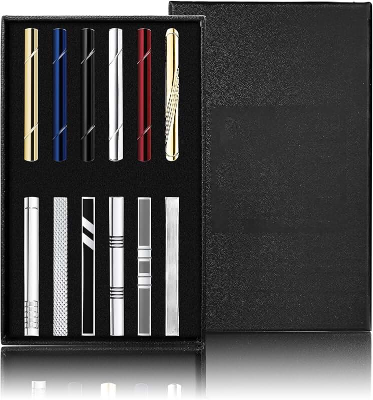 Amazon.com: Tie Clips - Tie Clips / Men's Jewelry: Clothing, Shoes & Jewelry