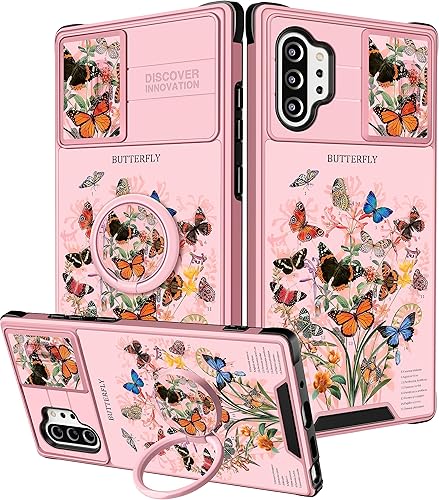 Funermei Funda para Samsung Galaxy A13 5G (2 en 1) para Samsung Galaxy A13 5G para mujeres, linda funda de teléfono para niñas, diseño de mariposa Funermei Funda para Samsung Galaxy A13 5G (2 en 1) para Samsung Galaxy A13 5G para mujeres, linda funda de teléfono para niñas, diseño de mariposa