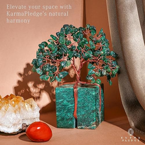 Miniatura 183 de Árbol de la vida de cristal curativo de 7 chakras, árboles bonsái hechos a mano para energía positiva, dinero y buena suerte, árbol para decoración