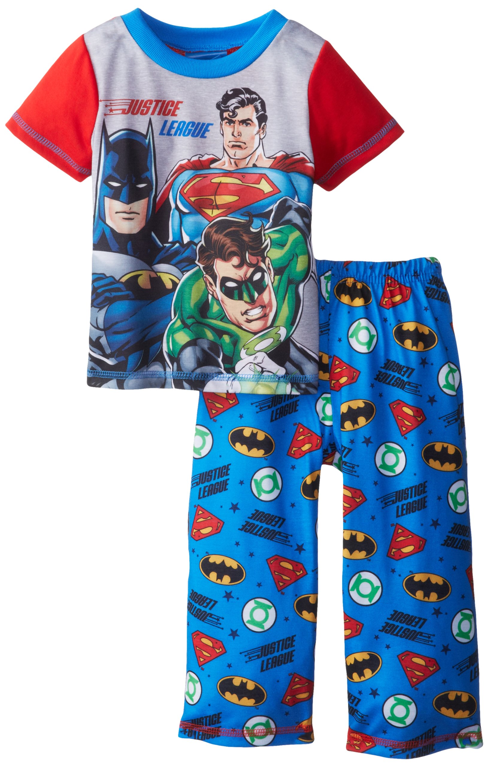 Komar Kids Little Boys' Justice League Pajama Set