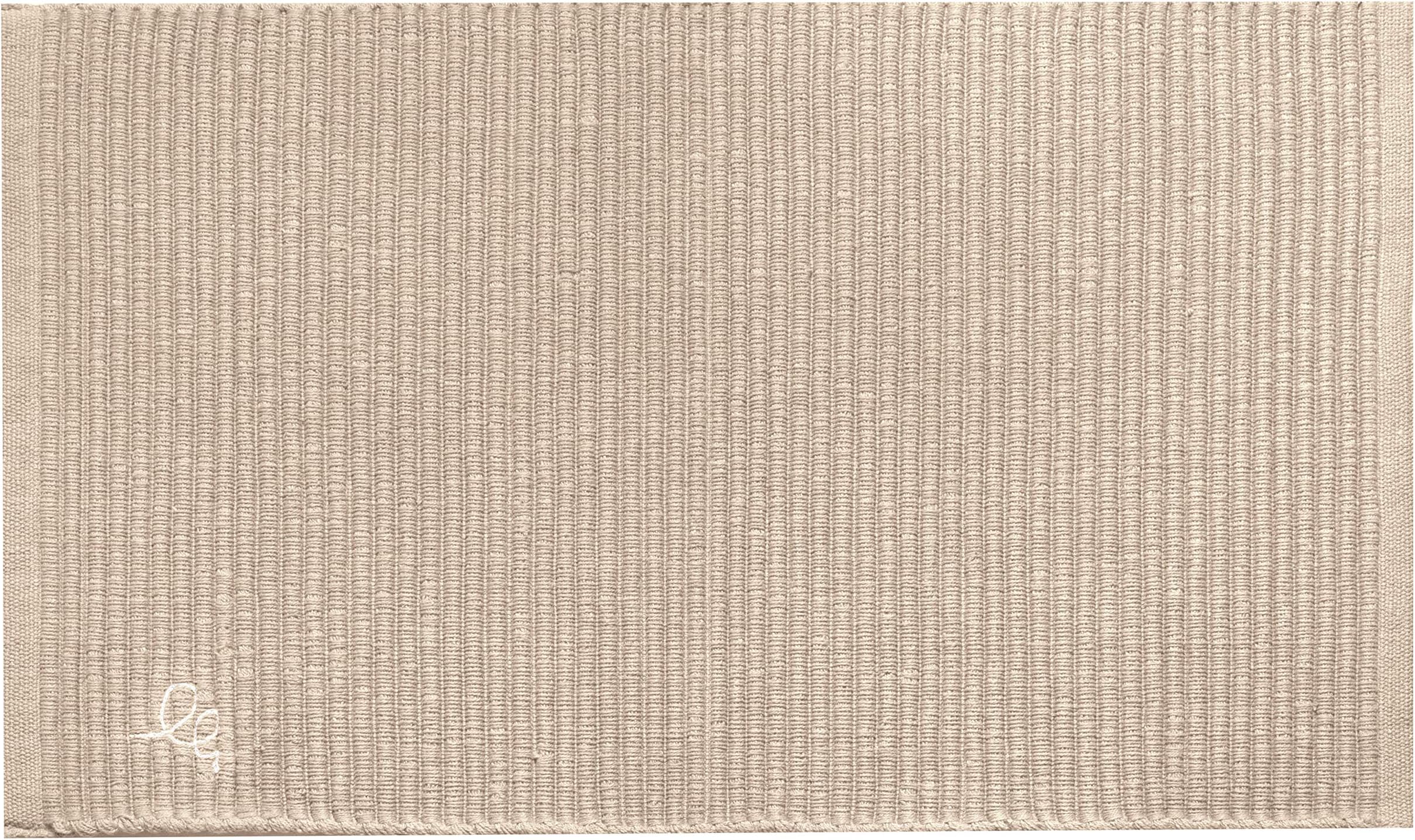 Alfa Rich 3x5 Area Rugs, Ultra-Thin Boho Brown Cream Rug, Non-Slip