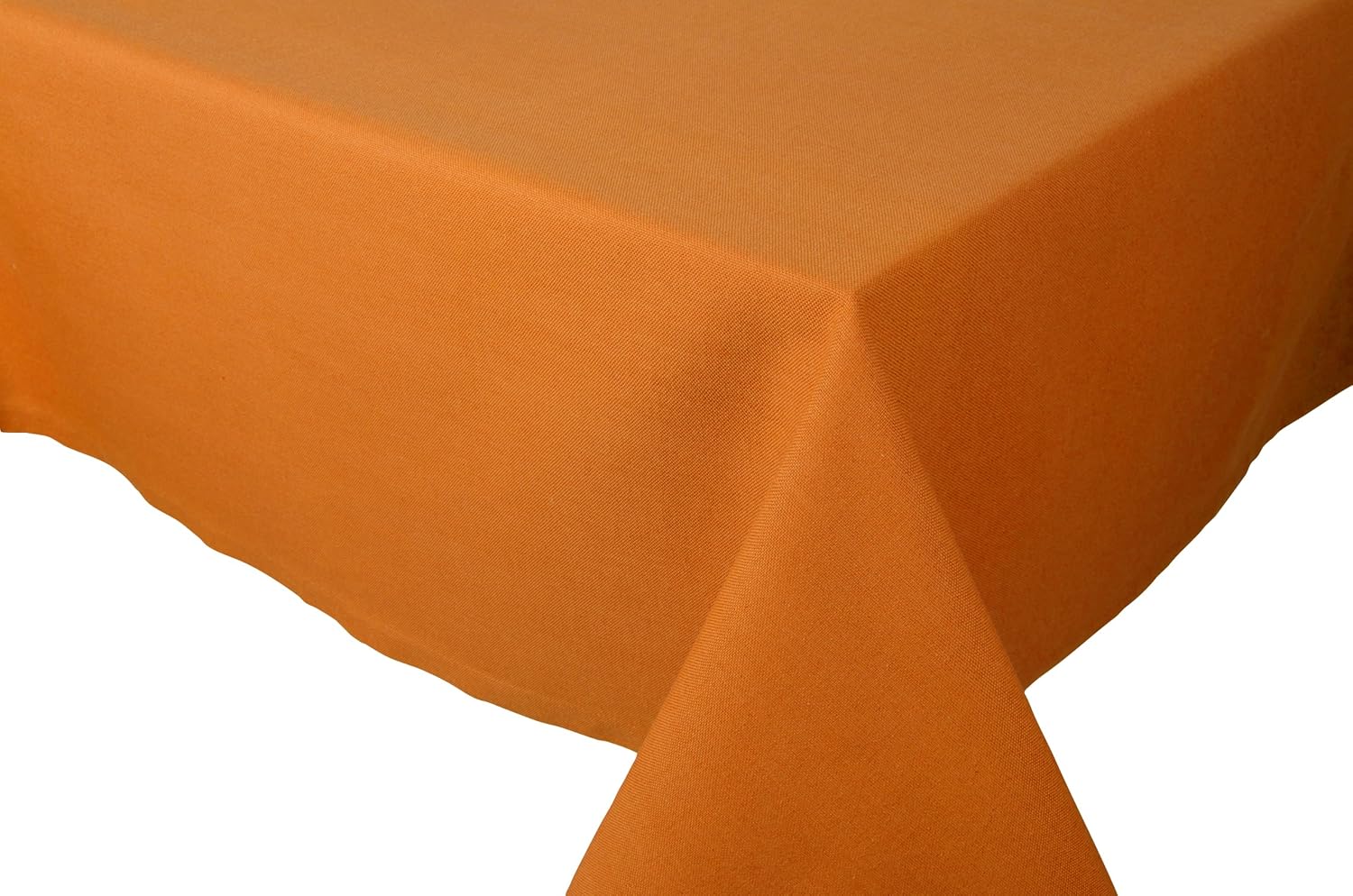 Now Designs 60 by 108-Inch Spectrum Tablecloth, Kumquat Orange
