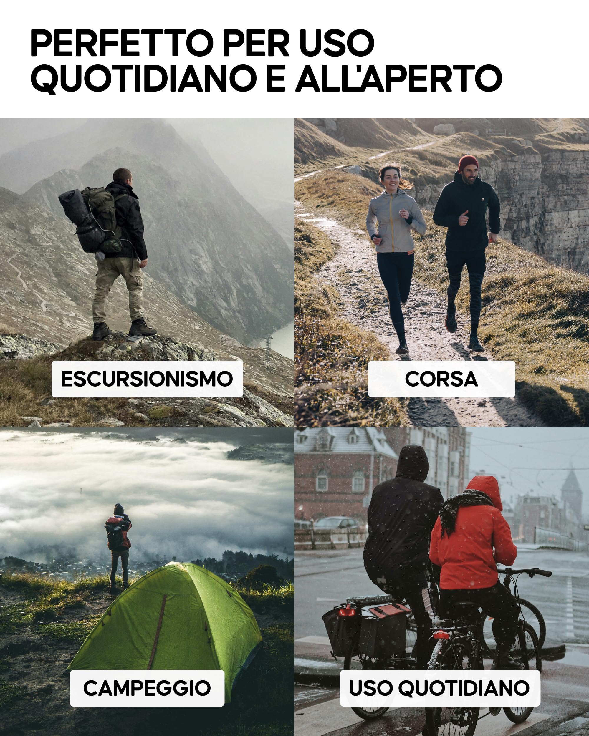 DANISH ENDURANCE Cappello Lana Merino, Berretto Uomo Donna Invernale, Beanie in Maglia Termica