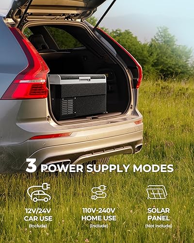 Miniatura 6 de Refrigerador de 12 voltios, enfriador eléctrico de 43 cuartos de galón, refrigerador de automóvil de 12 V24 V CC 100  240 V CA, congelador portátil