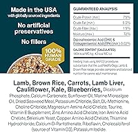 Vista 6 de JustFoodForDogs Alimento fresco congelado para perros, comida completa o complemento, receta de comida para perros de grado humano de cordero