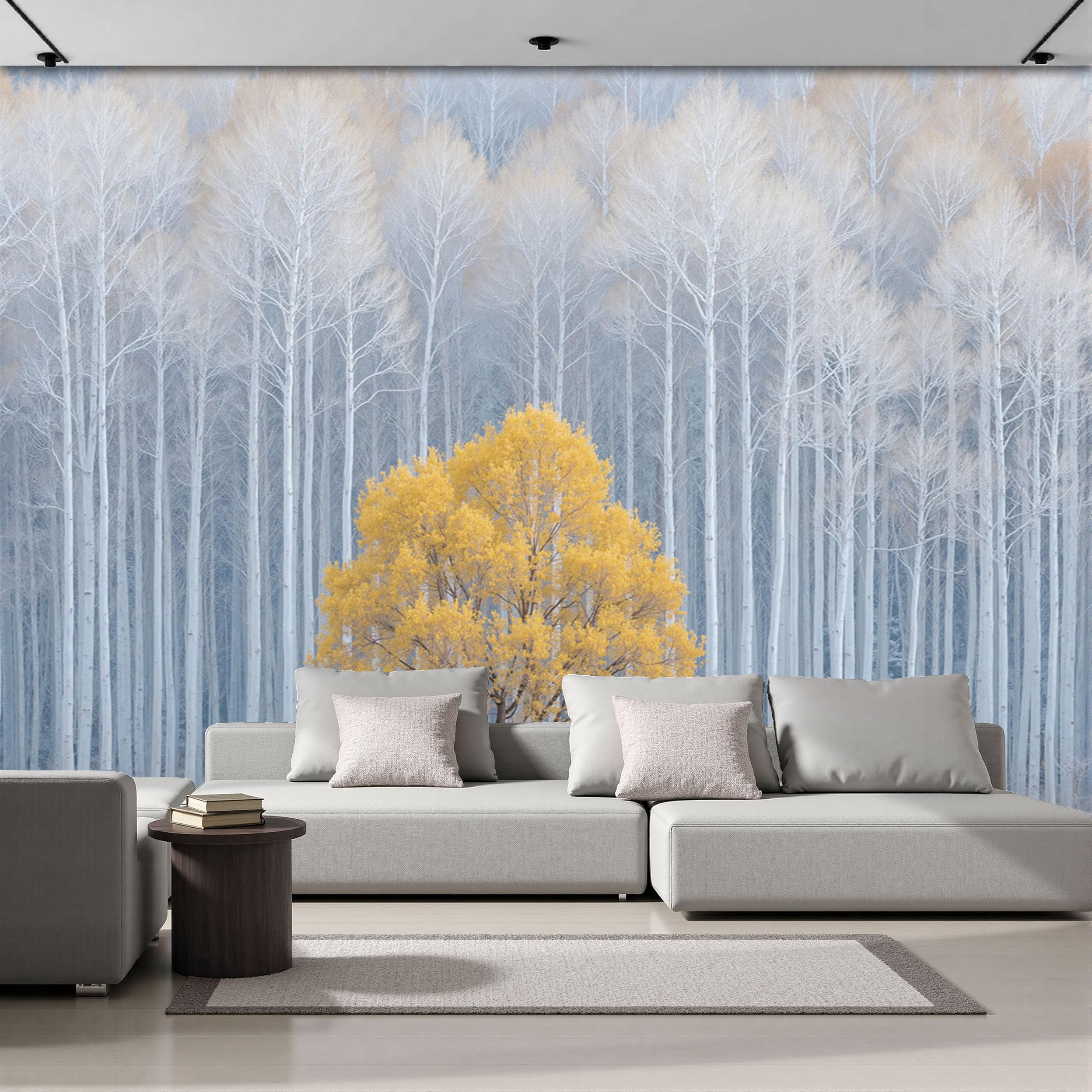 Papier peint panoramique effet 3D | Poster géant paysage abstrait haut de gamme