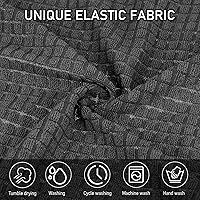 Vista 2 de Funda elástica para silla de oficina, fundas elásticas para sillas de oficina, fundas protectoras para sillas de oficina, fundas de asiento de silla