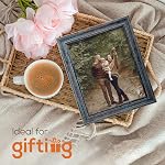 Truu Design Weathered Picture Frame, Distressed Wooden Look for Wall or Tabletop Display, Lightweight Photo Frame with Glass Cover, 8" x 10", Gray