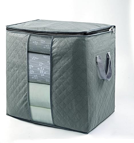 Miniatura 3 de Contenedores de ropa de almacenamiento Bolsas de armario Contenedores grandes Cajas organizadoras Organización de ropa para organizar manta,