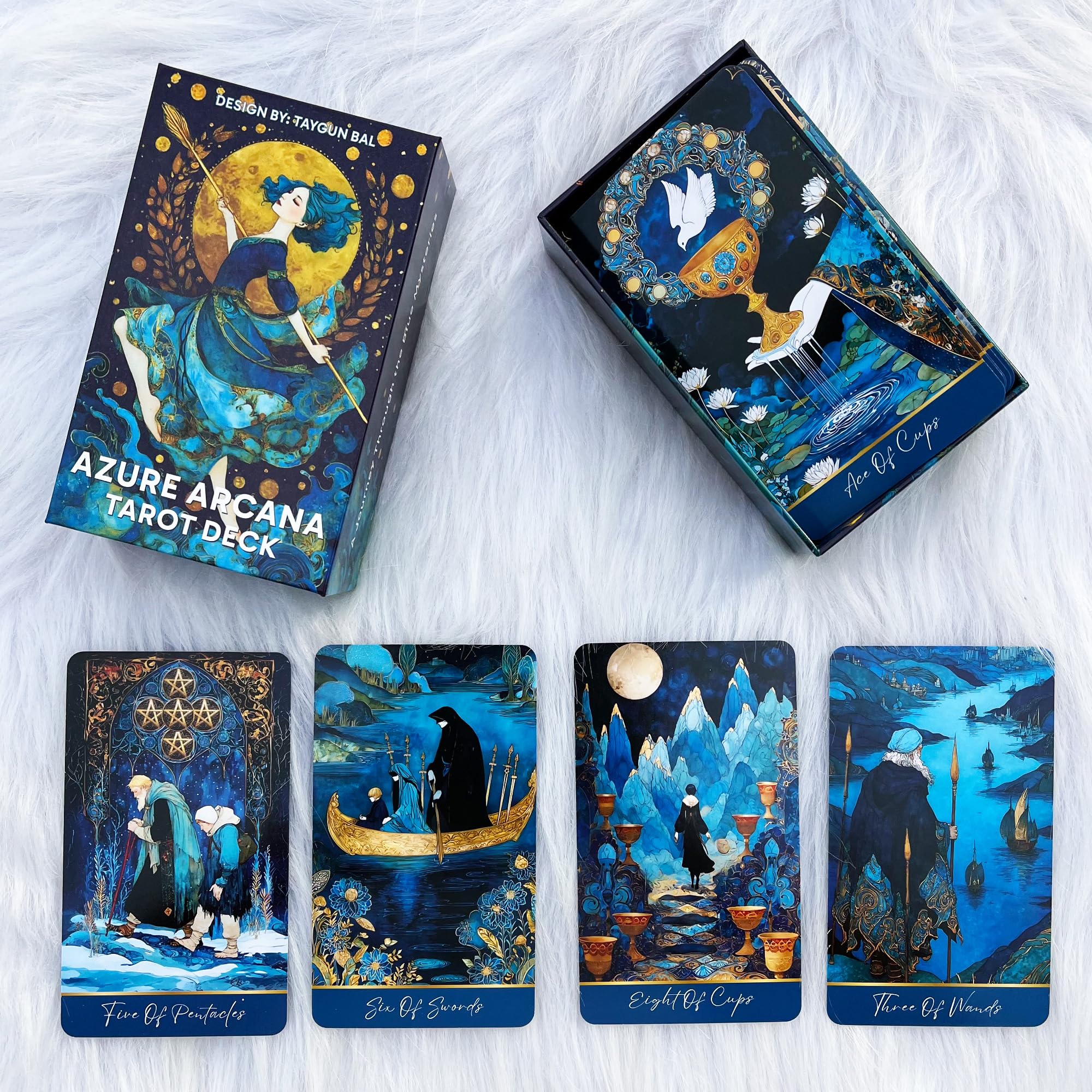 DPEHAKMK Azure Arcana Tarot Destesi, Genel Kılavuz Kitaplı 78