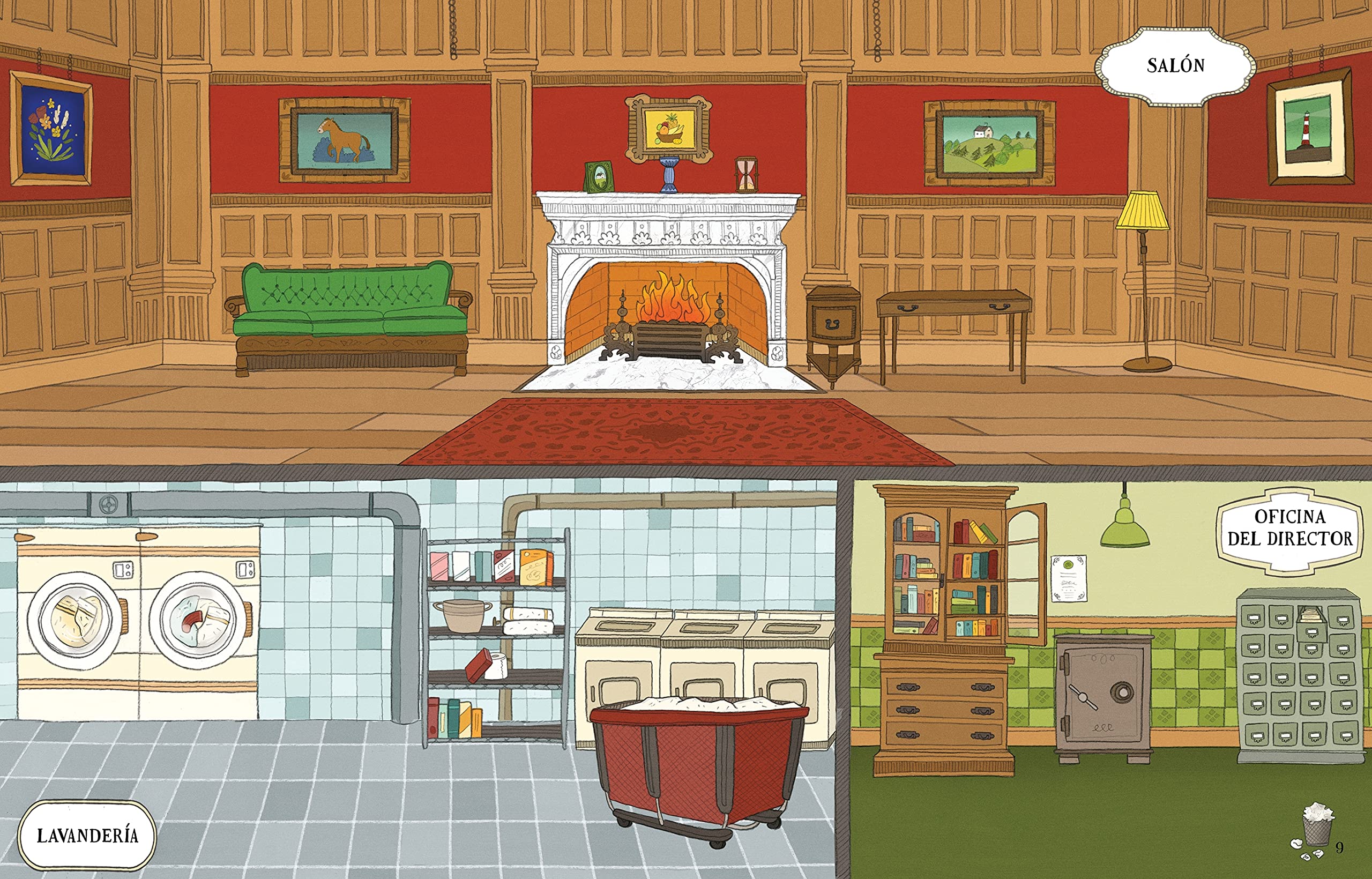 Gran hotel (Una casa de muñecas - Libro de pegatinas)