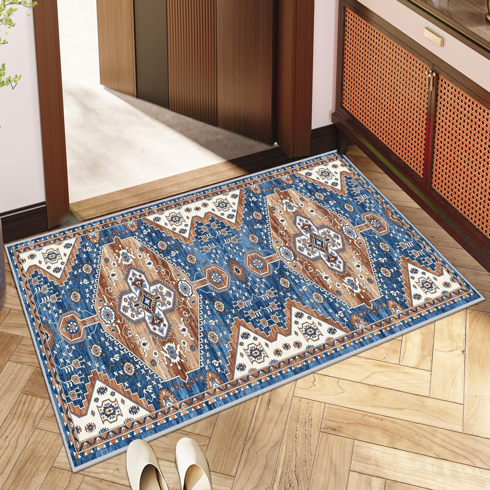 Tappeto Passatoia Corridoio Antiscivolo per Cucina 120 x 350 cm