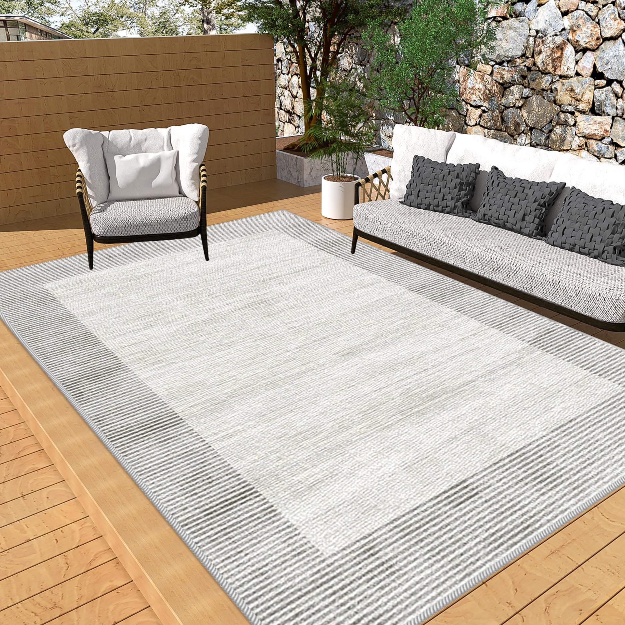 Tapis de salon lavable pour éliminer les taches de la salle à manger