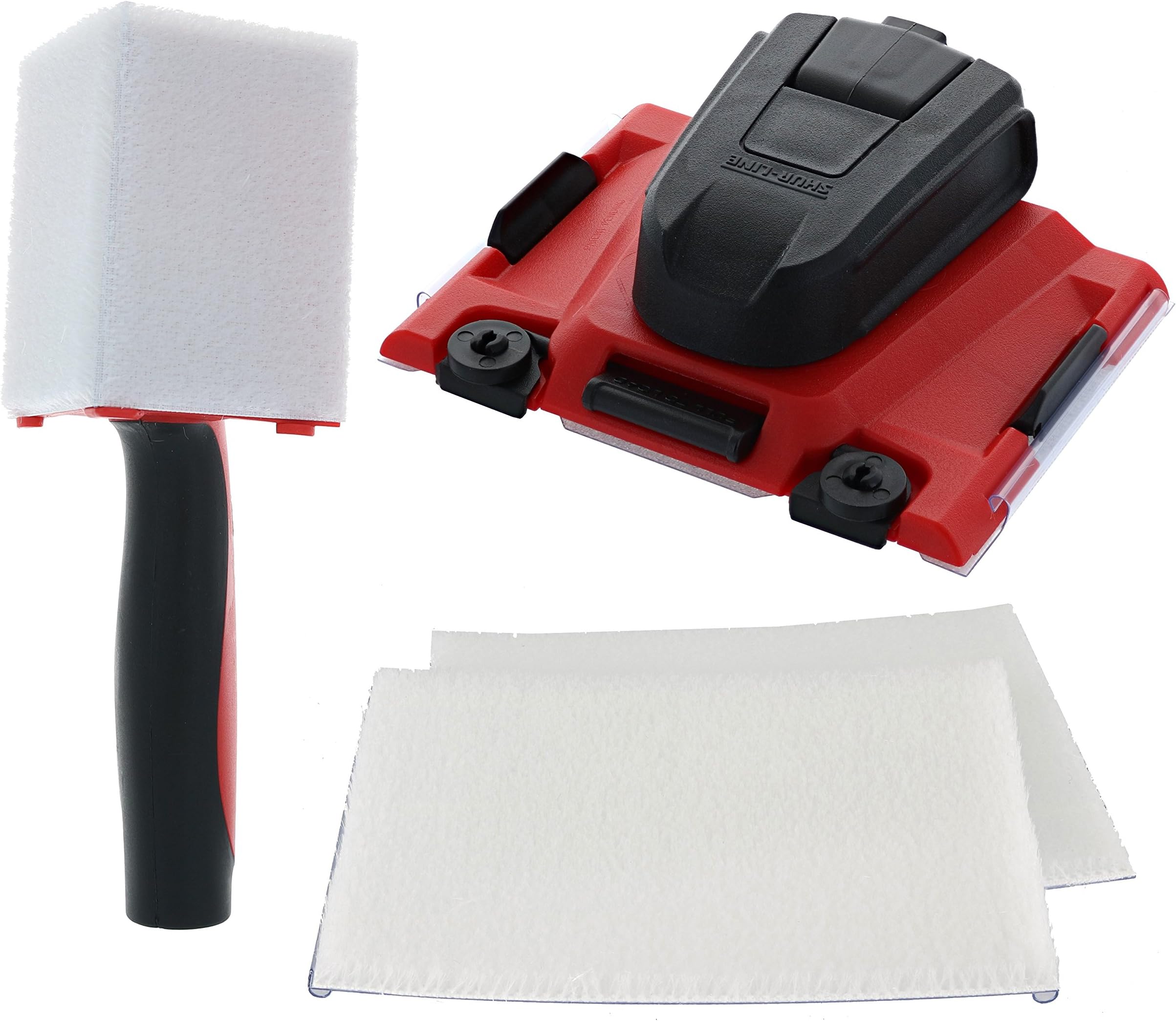 Shur-LinePainter Triple Painter’s Pack Including: 1 x Shur-Line 2006561 Paint Edger Pro, 1 x Shur-Line 1575H Corner Painter, and 1 x Replacement Pad Pack