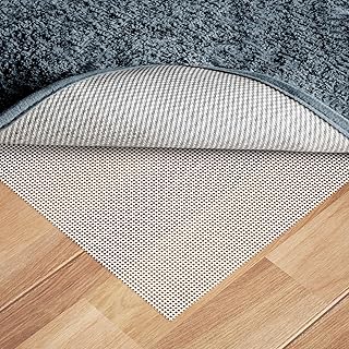 Silicone Non Slip Rug Pad, Anti Skid Thick Area Rug Pad Gripper, Under Carpet Rug Mats for Hardwood Surface Floors, Keep Rugs in Place-2x3 Ft