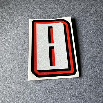 Car Styling Tape Custom Race Number Stickers for Motocross Helmet Motorbike Dirt Bike Auto Plate Racing Decal Height 100mm, Number 8