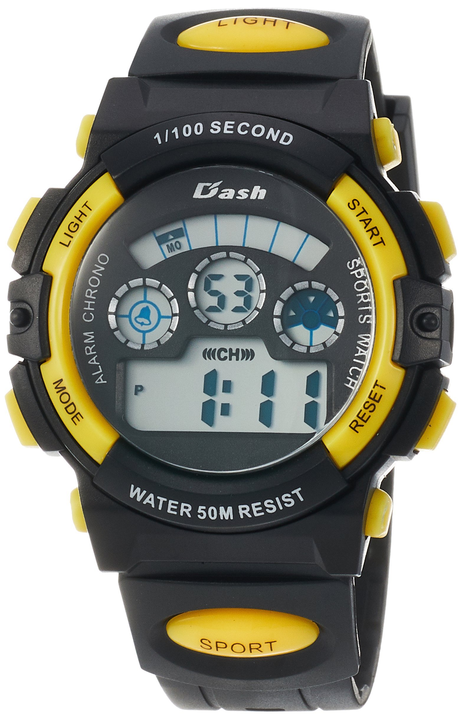 Amazon.co.jp: [アリアス] 腕時計 デジタル Dash 防水 多機能